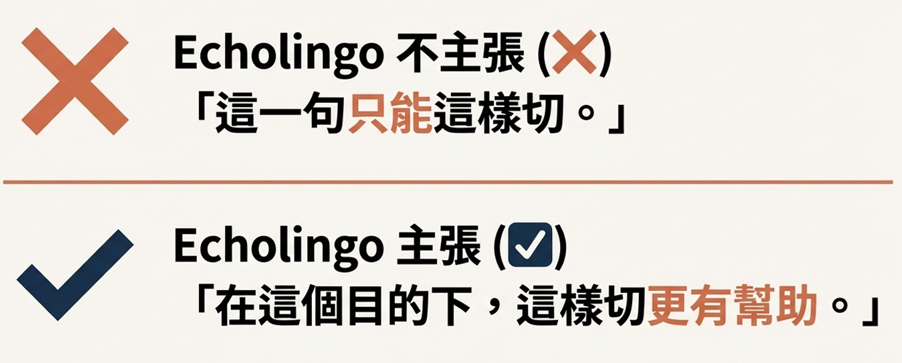 思考原則不是絕對規則